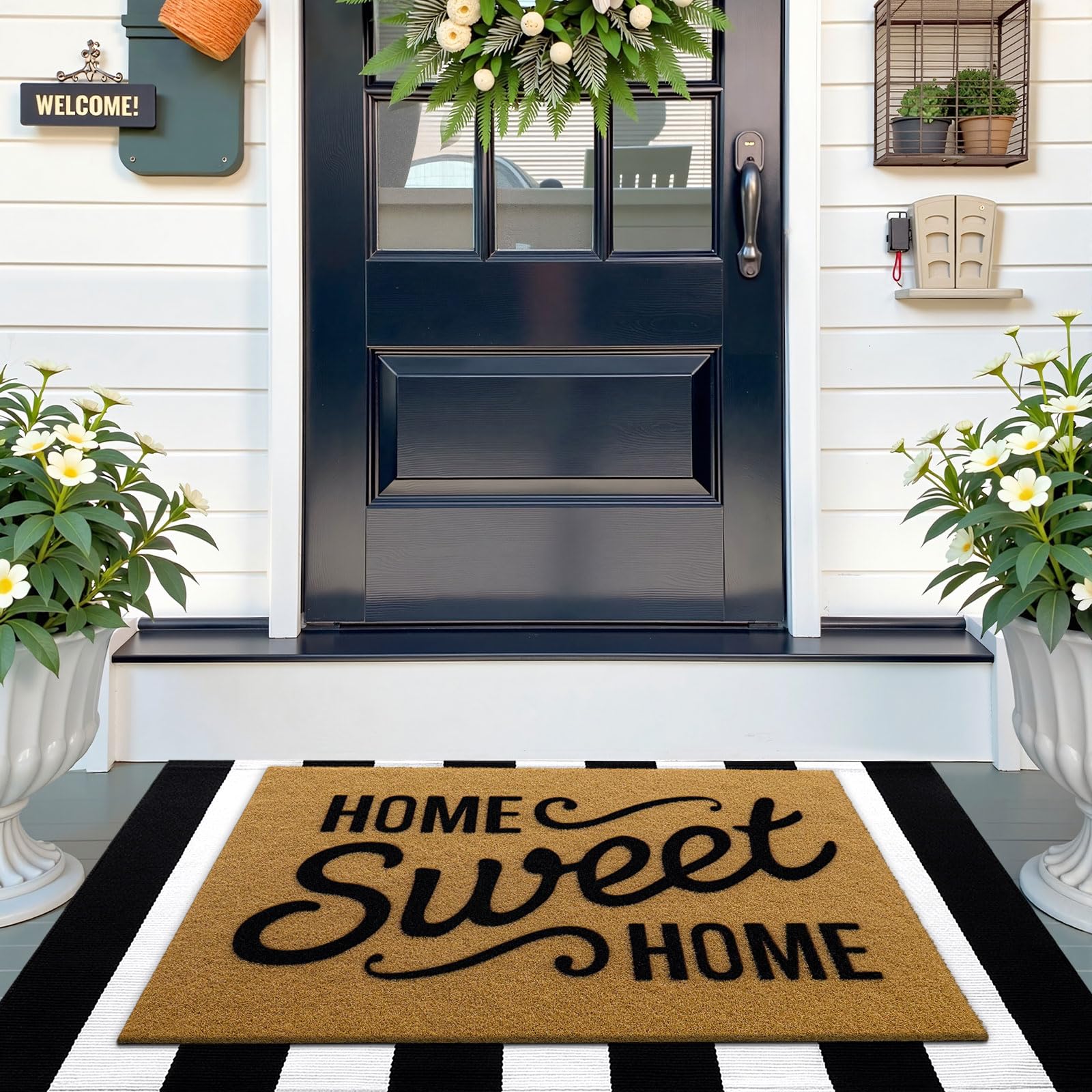 OLANLY Front Door Mat versatile use in home
