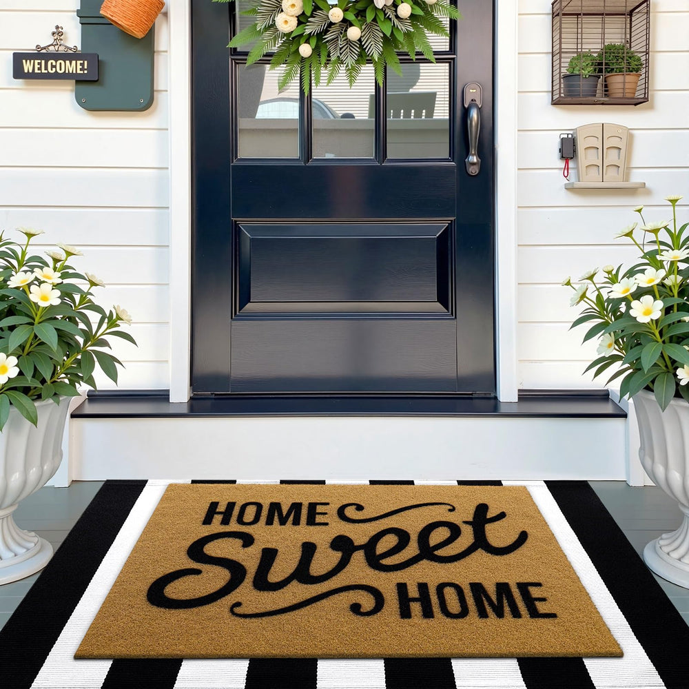 OLANLY Front Door Mat versatile use in home