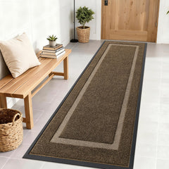 OLANLY Heavy-Duty Doormat 71x23 front view