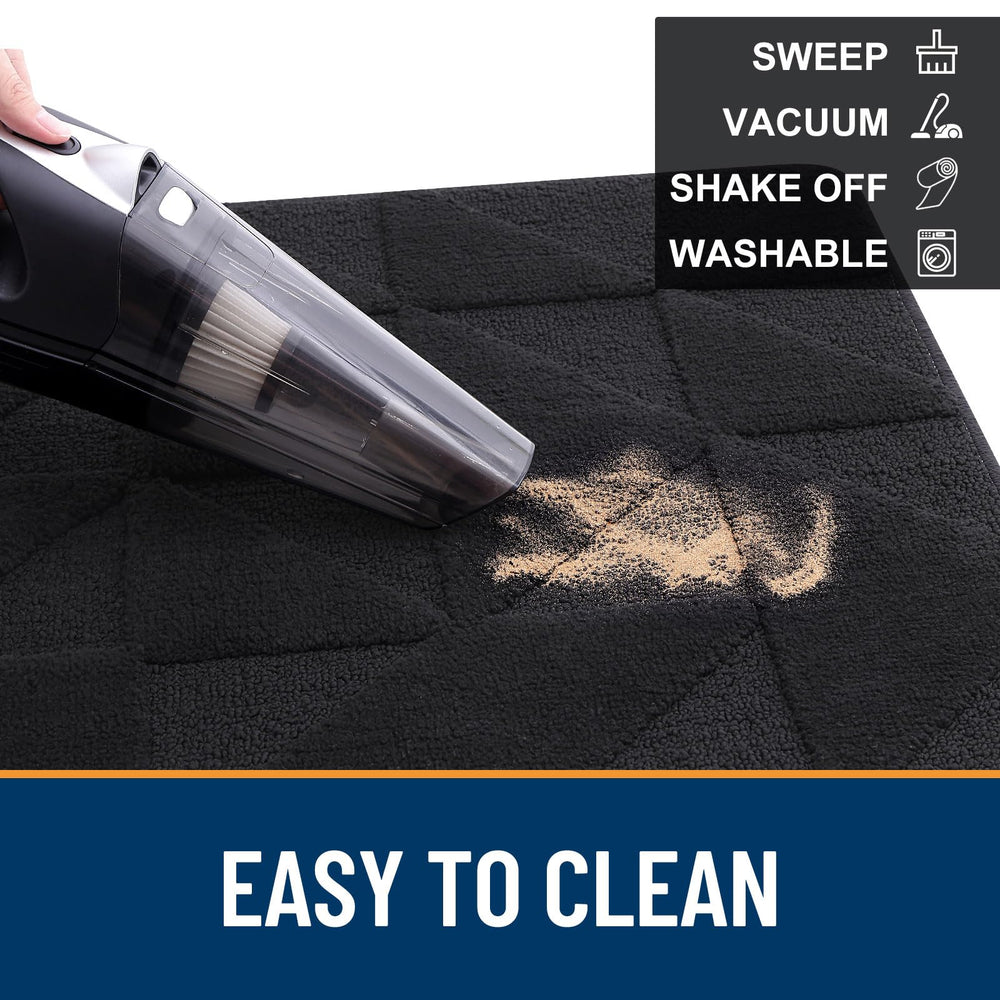 OLANLY Indoor Door Mat with reinforced edges