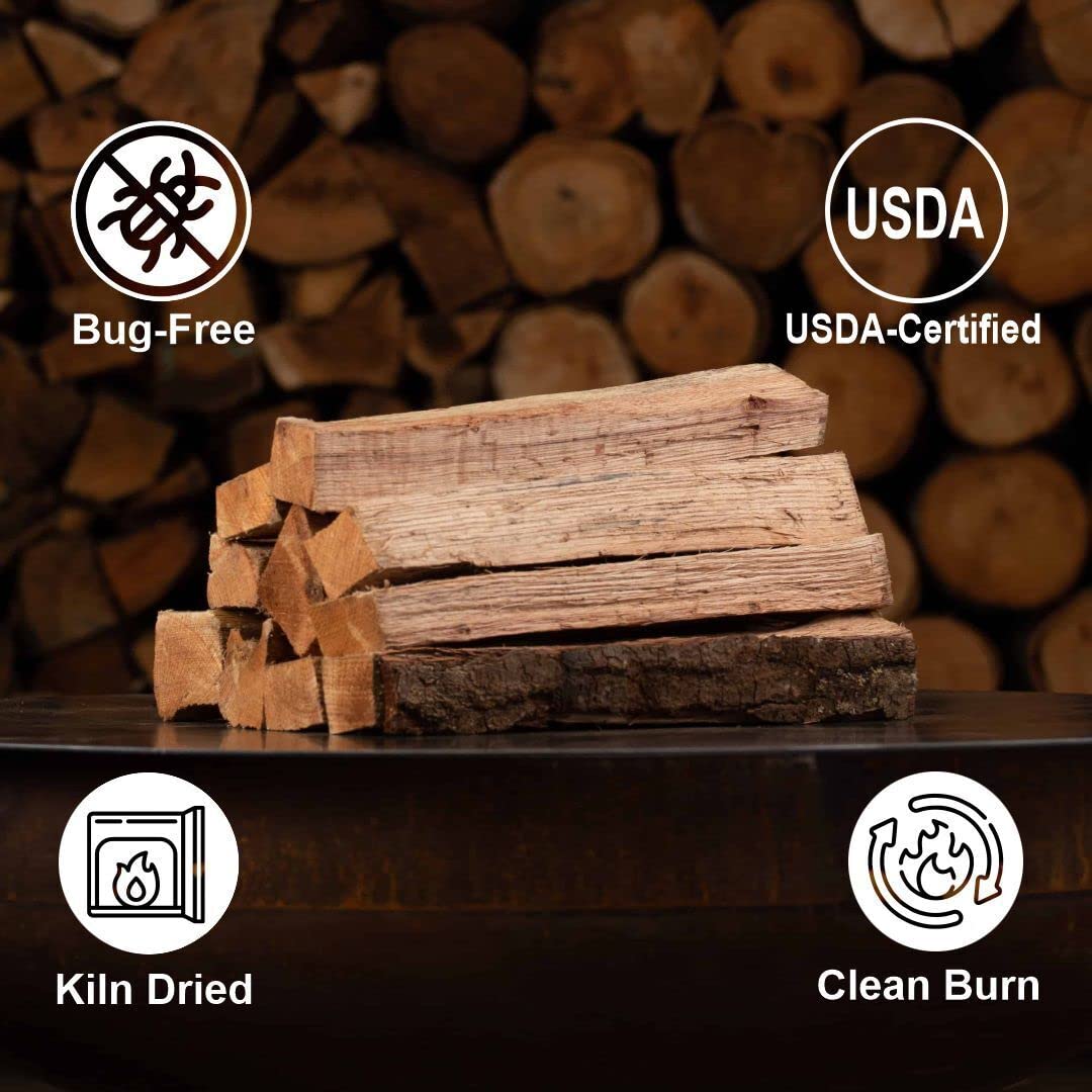Old Potters Cooking Logs with grill setup