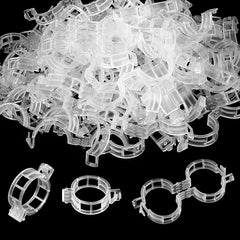 Oligei 200 Pcs Plastic Plant Support Clips in packaging