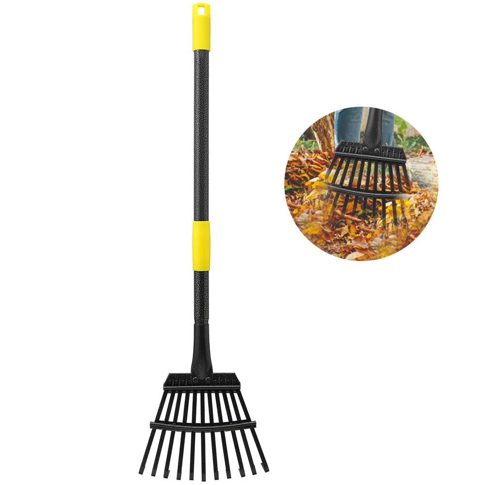 Oliynedy Leaf Rake adjustable length 30-60 inches