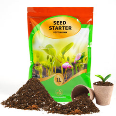 Omitgoter Seed Starting Soil Mix 1qt front view