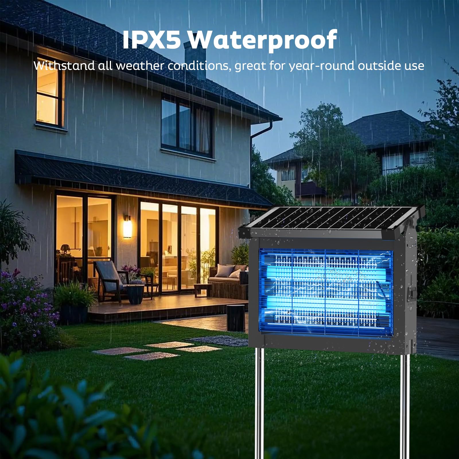 OnBeam bug zapper showing protective mesh design