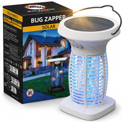 OnBeam Solar Bug Zapper front view with LED light