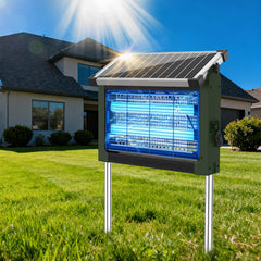 OnBeam Solar Bug Zapper outdoor green model front view