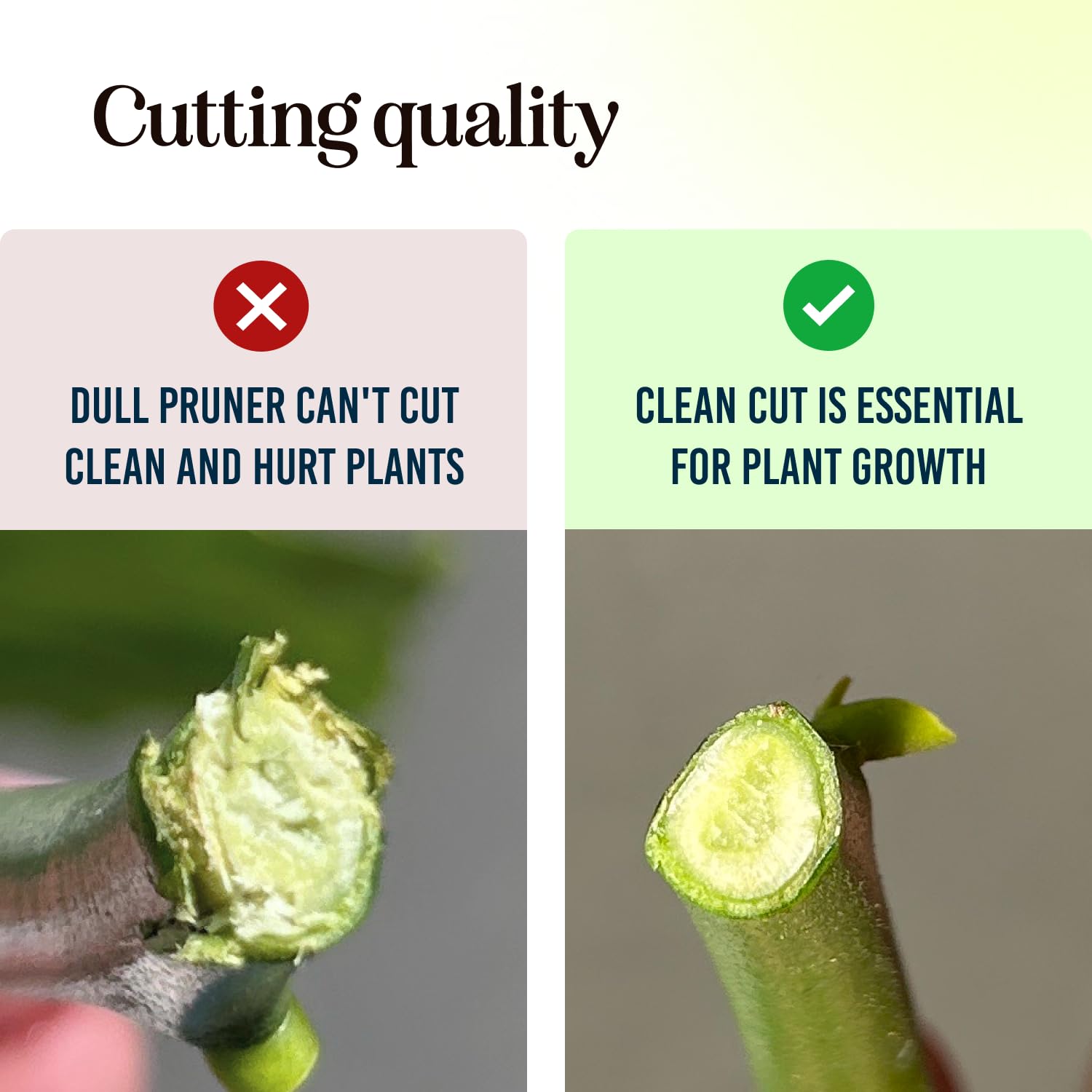 One-handed safety lock feature of Craft911 hedge clipper
