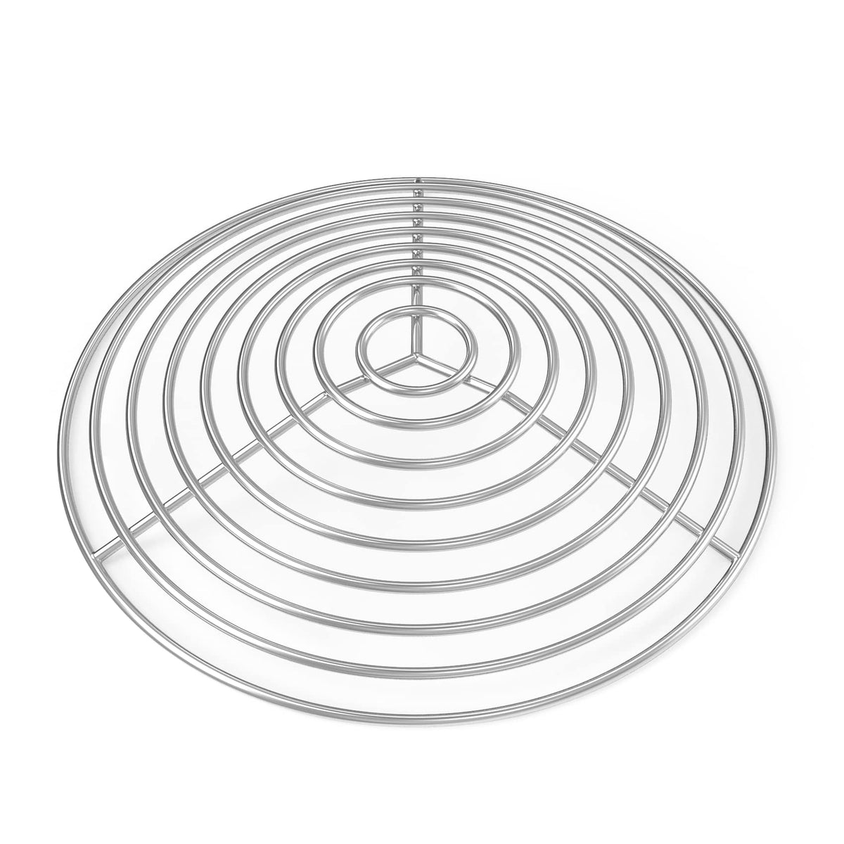 onlyfire 22-inch charcoal grate front view with cone-shaped structure