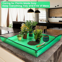 Onlysuki potting mat folded for storage