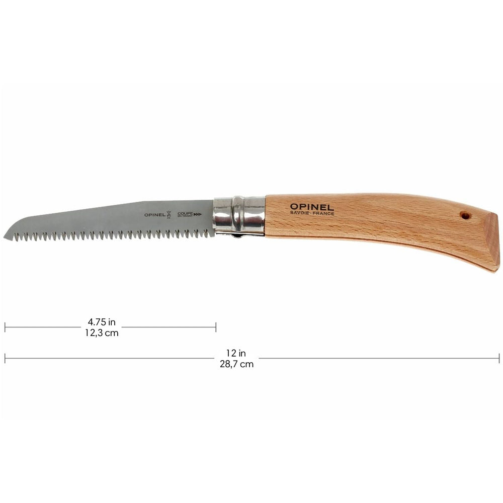 OPINEL Folding Saw in a gardening setting