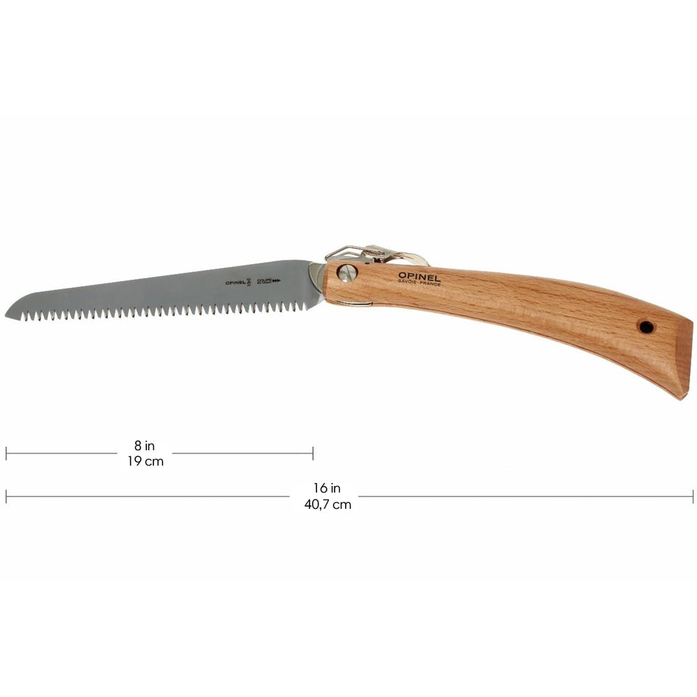 OPINEL Folding Saw No12 in a gardening setting