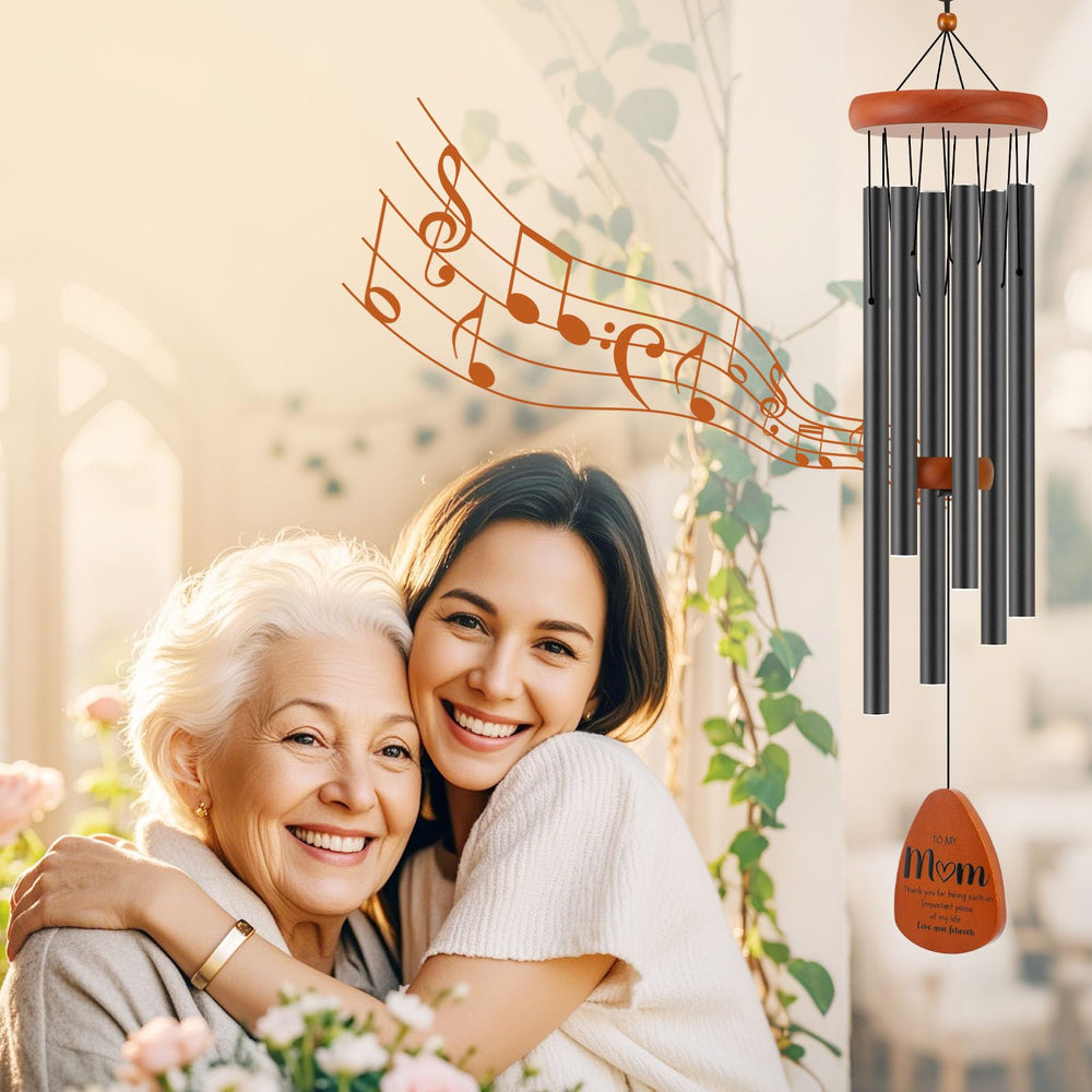 Oprever Wind Chimes displayed on a porch