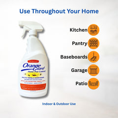 ORANGE GUARD Home Pest Control Spray 32oz application on patio