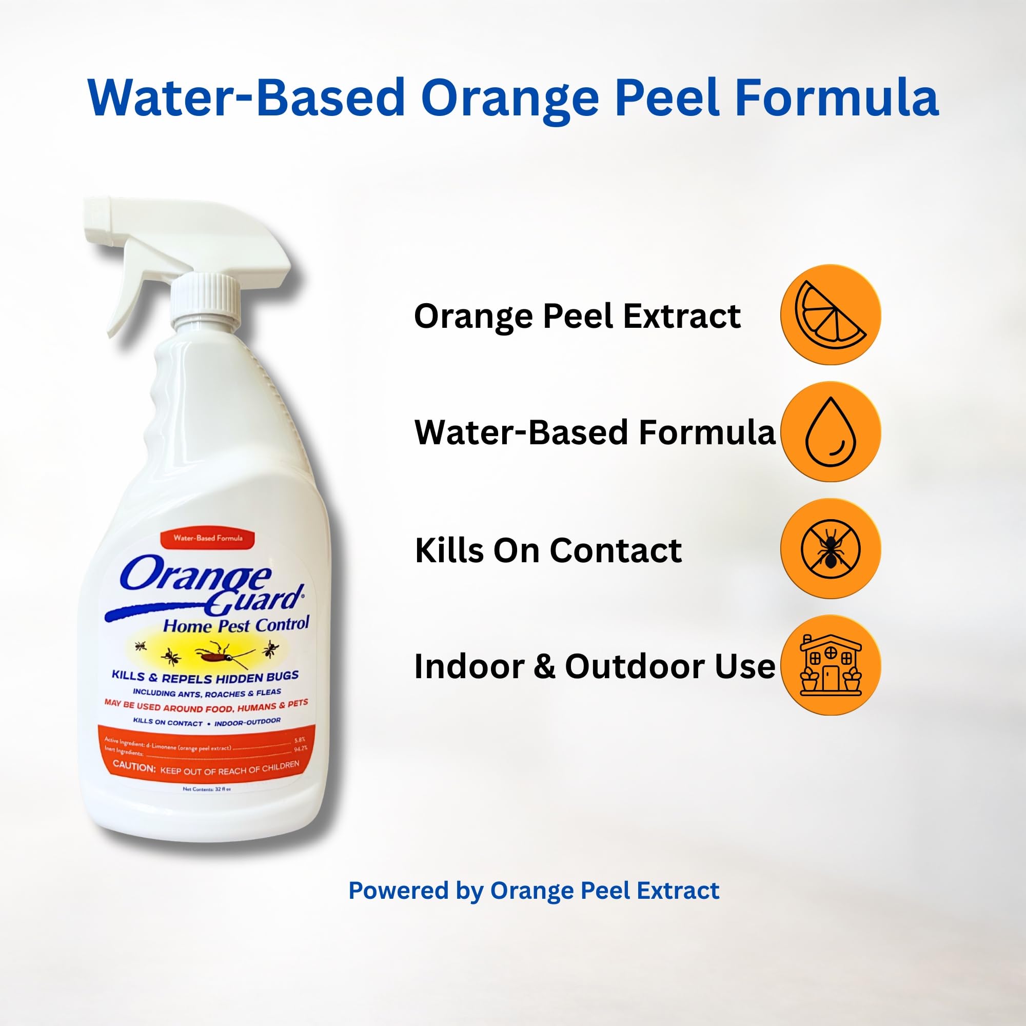 ORANGE GUARD Home Pest Control Spray 32oz packaging
