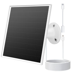 Orayafid 6W Solar Panel front view with adjustable bracket