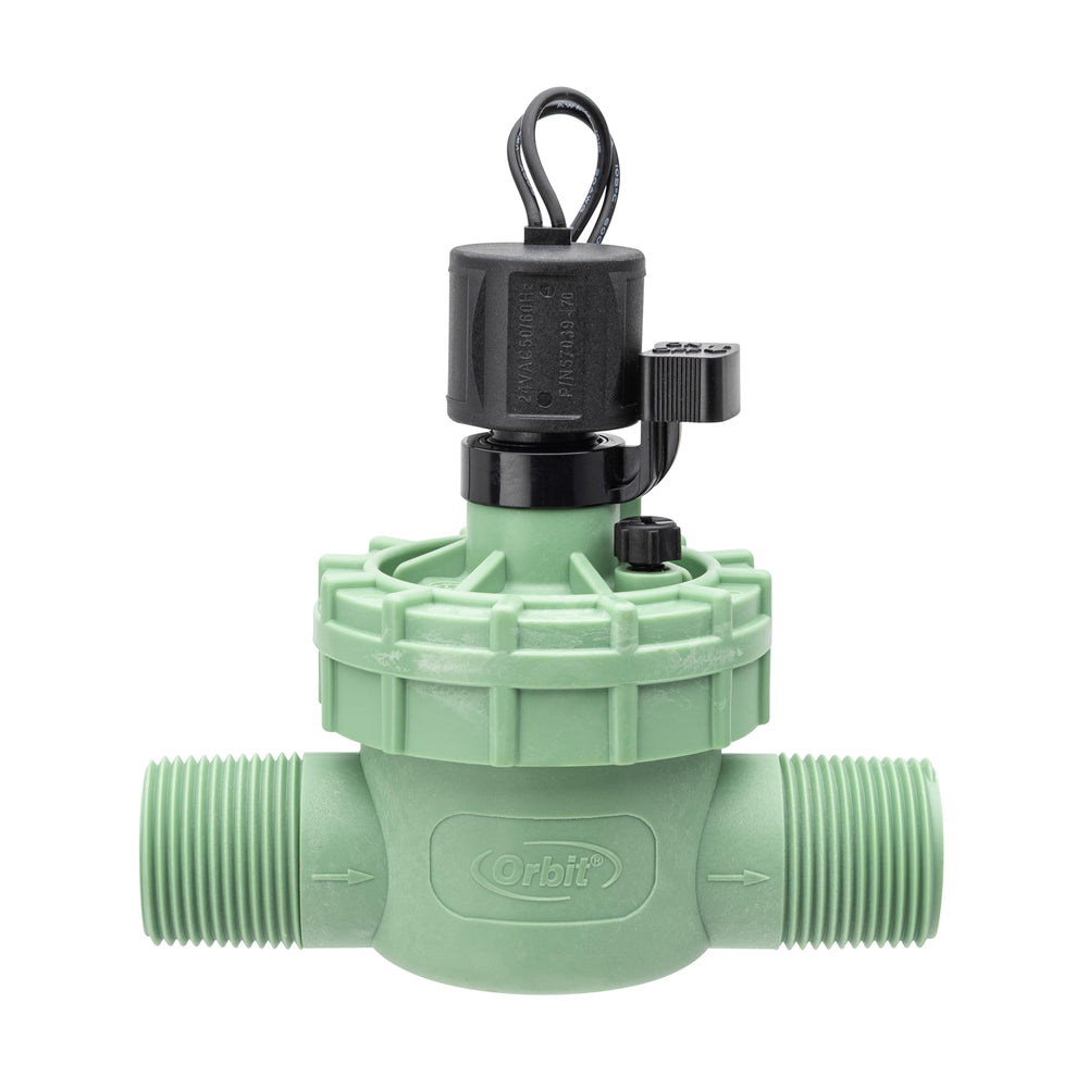 Orbit 1-Inch Sprinkler Valve packaging and contents