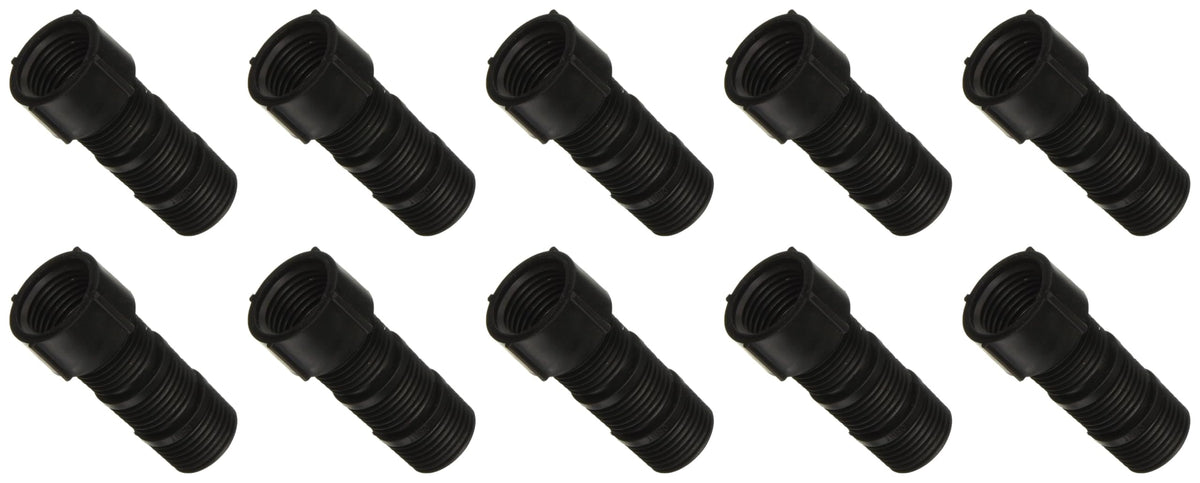 Orbit 10-Pack 1/2" x 2-1/2" Cut-Off Sprinkler Riser Extensions, black