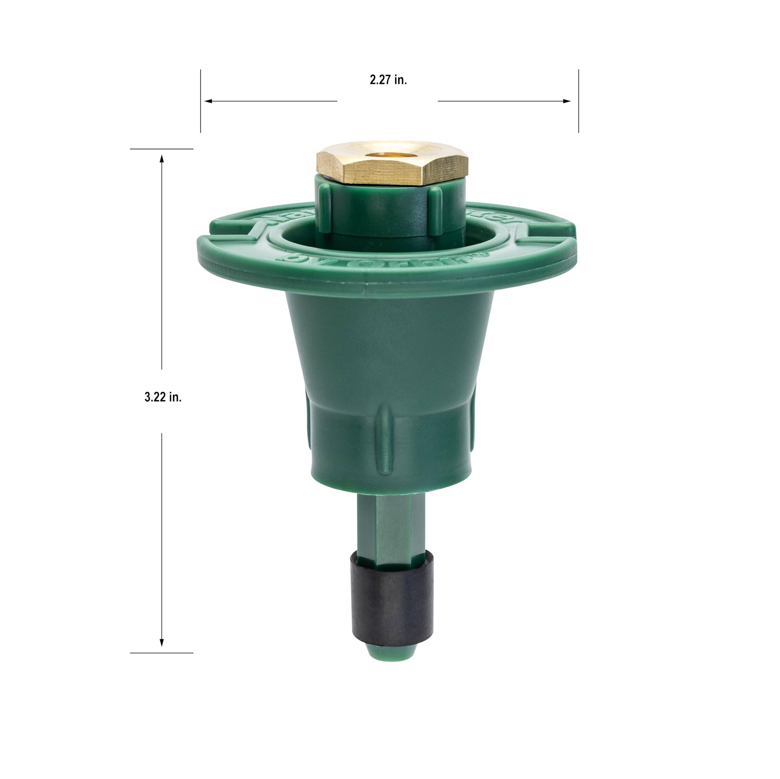 Orbit 54028 Plastic Pop-Up Sprinkler pack of 5 in green