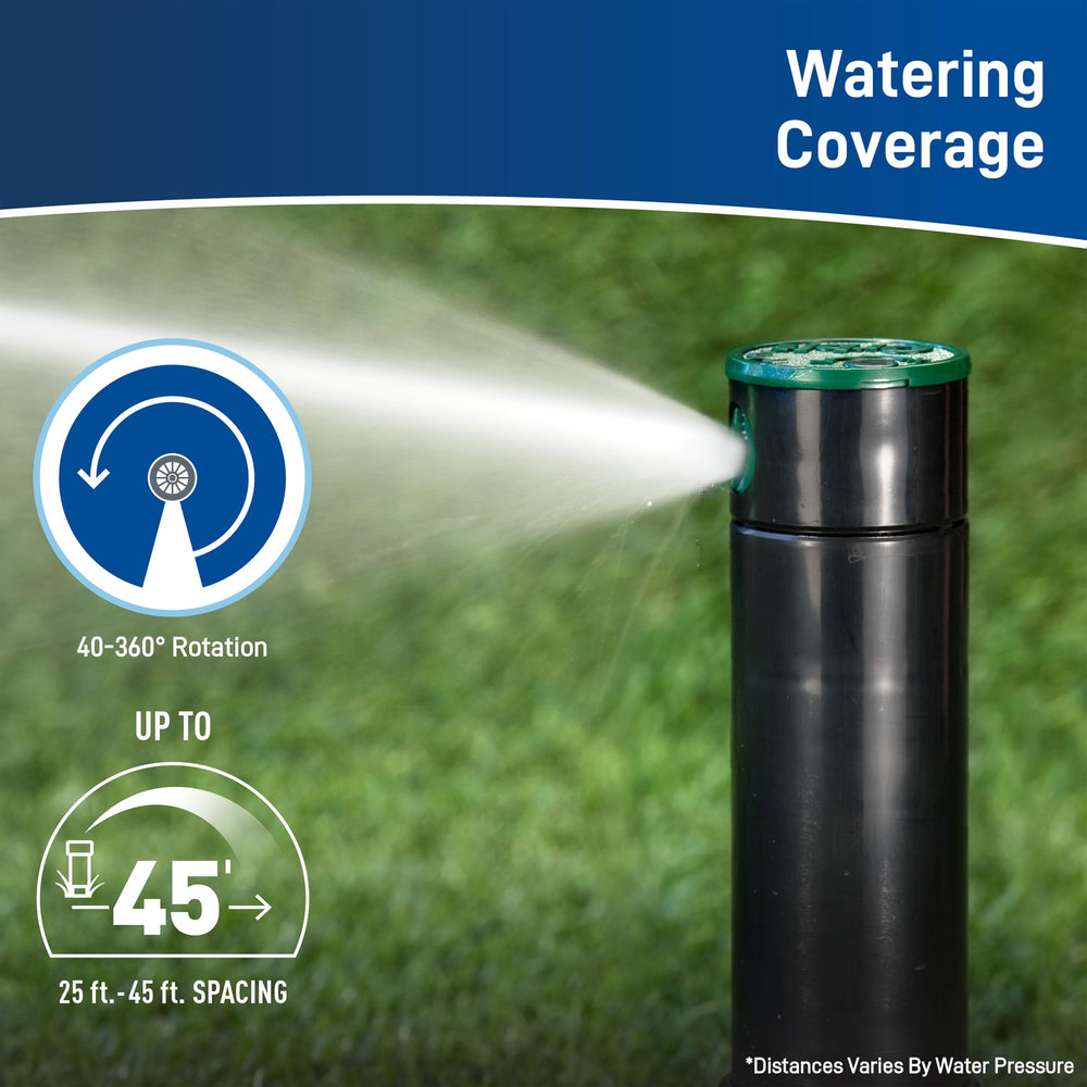 Orbit 55460 Sprinkler in a garden setting
