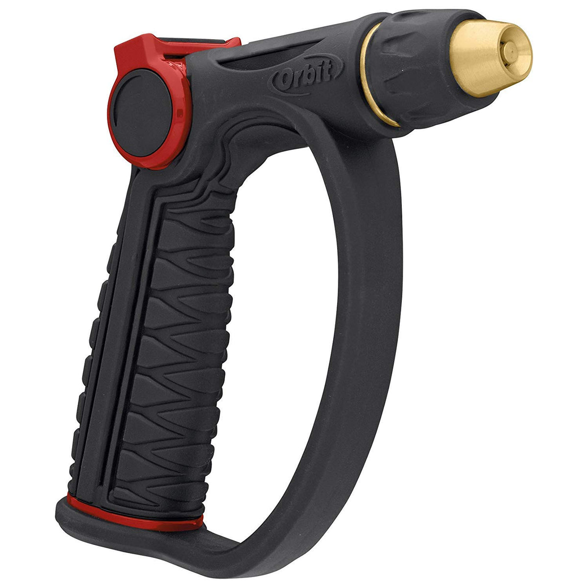 Orbit Adjustable Brass Spray Nozzle front view
