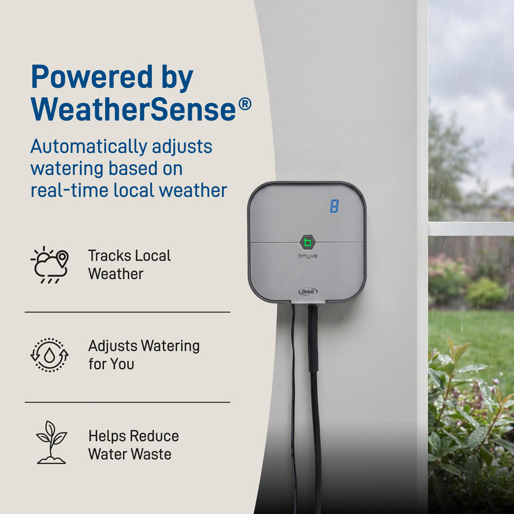 Orbit B-hyve Indoor Smart Sprinkler Controller installation setup