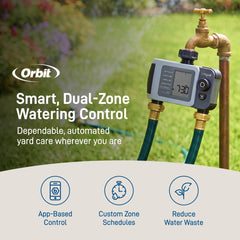 Orbit B-hyve XD Smart Hose Timer back view