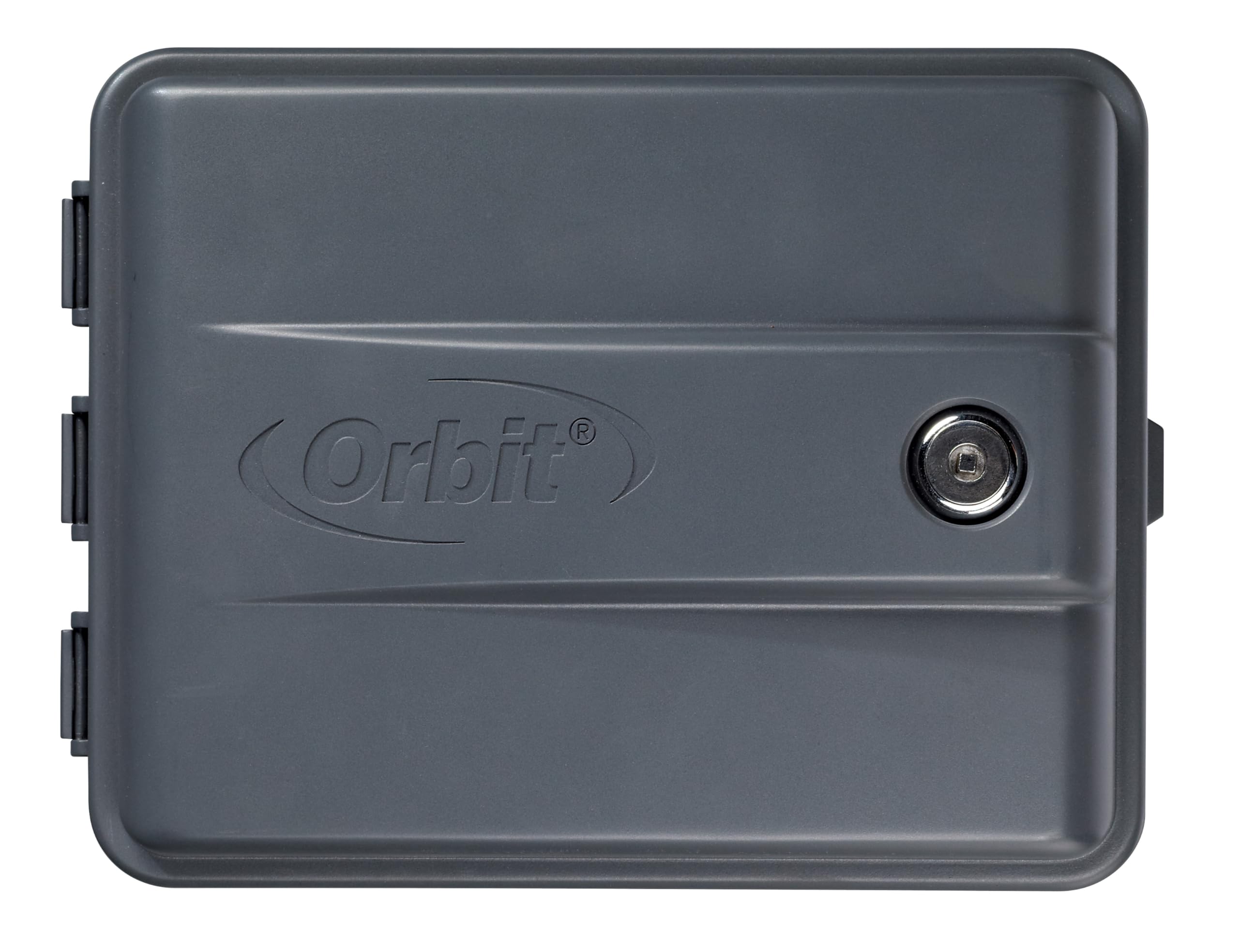 Orbit Easy Set Logic indoor outdoor sprinkler controller side view