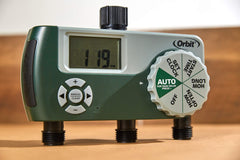 Orbit Hose Timer green model with LCD screen