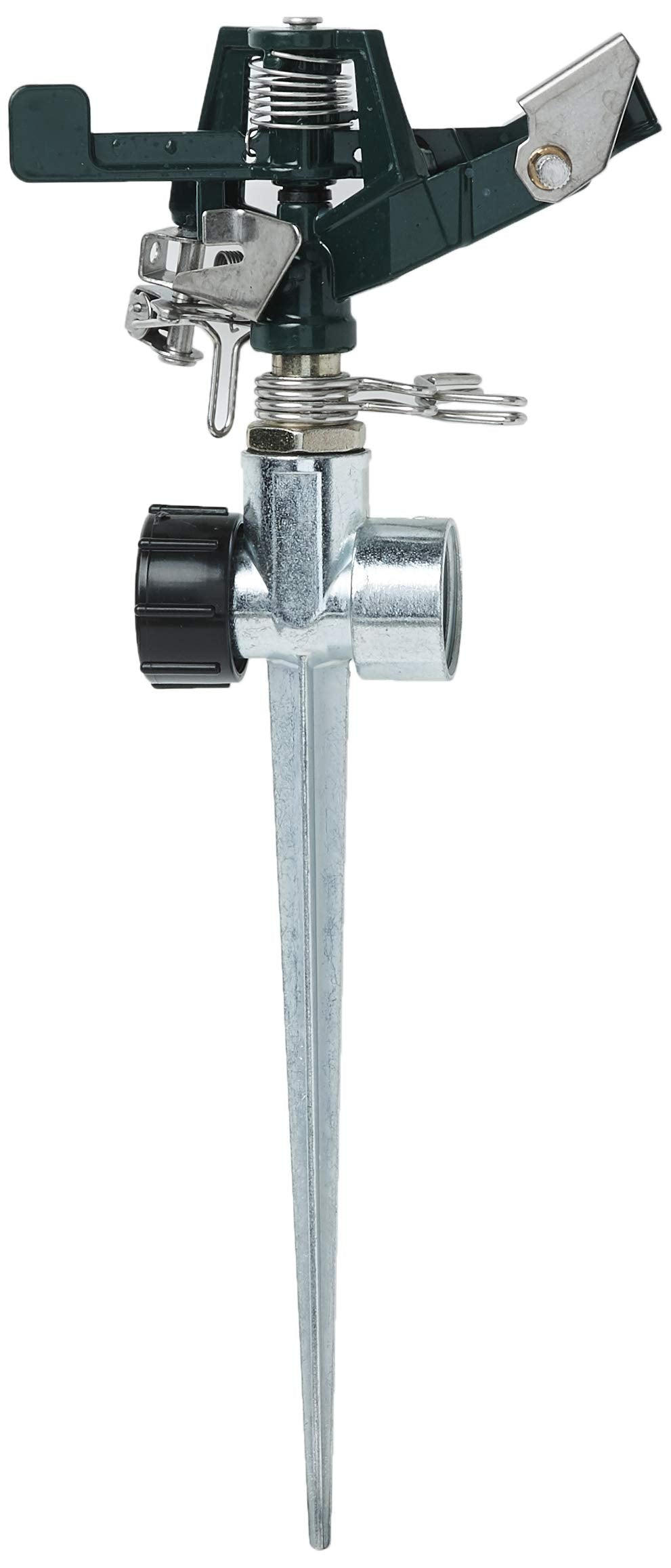 Orbit Impact Sprinkler in a garden setting