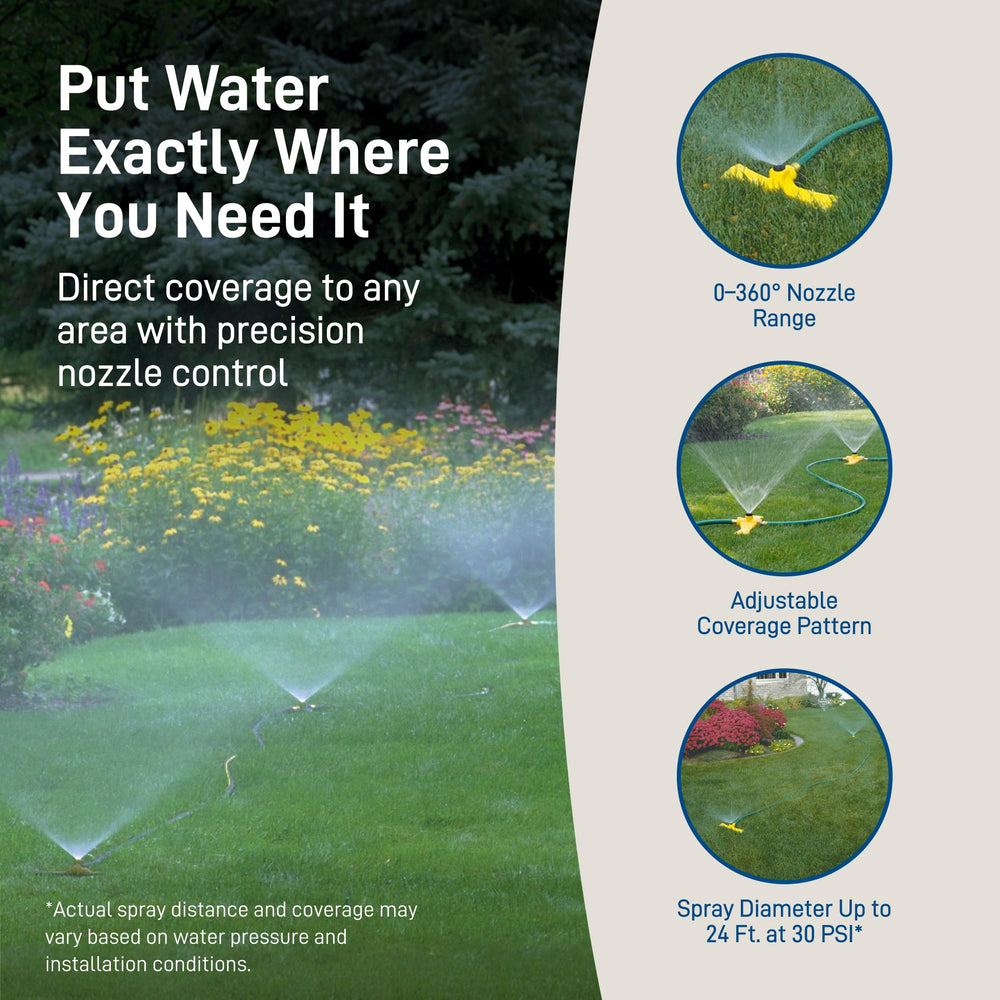Orbit Port-A-Rain sprinkler system components and accessories