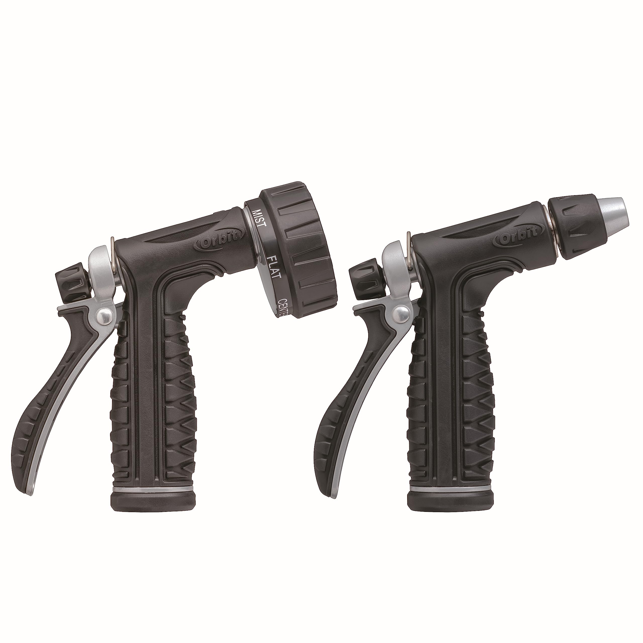 Orbit Pro Flo Metal Rear Trigger Hose Nozzle front view