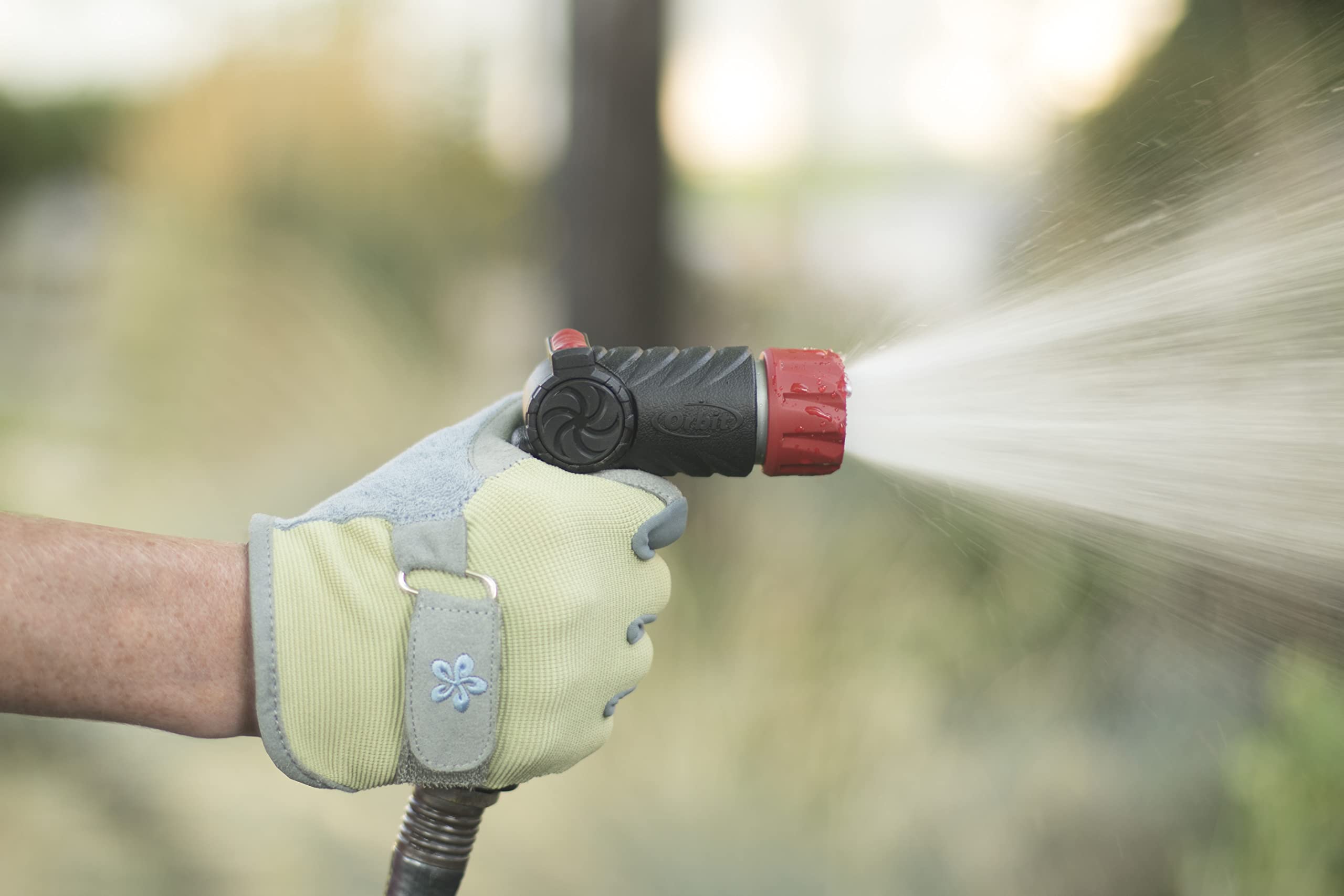 Orbit Pro-Series Nozzle showing adjustable spray patterns
