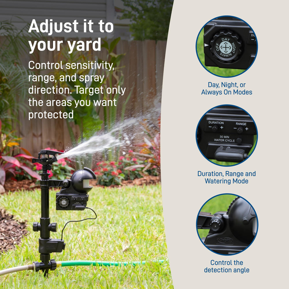 Orbit Yard Enforcer sprinkler side view