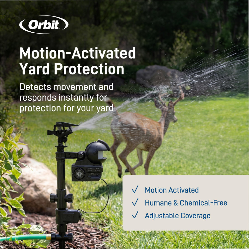 Orbit Yard Enforcer sprinkler with adjustable sensor