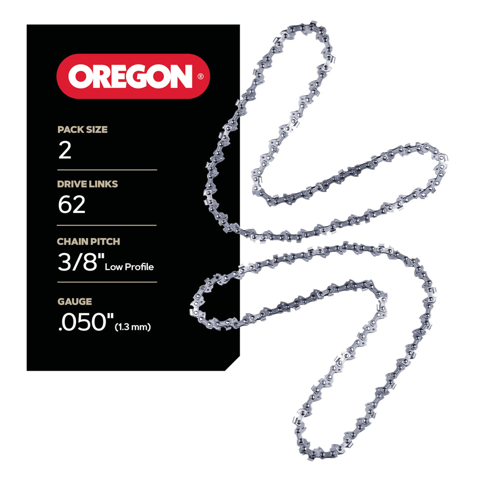 Oregon Chainsaw Chain 3/8" LP,.050" Gauge front view