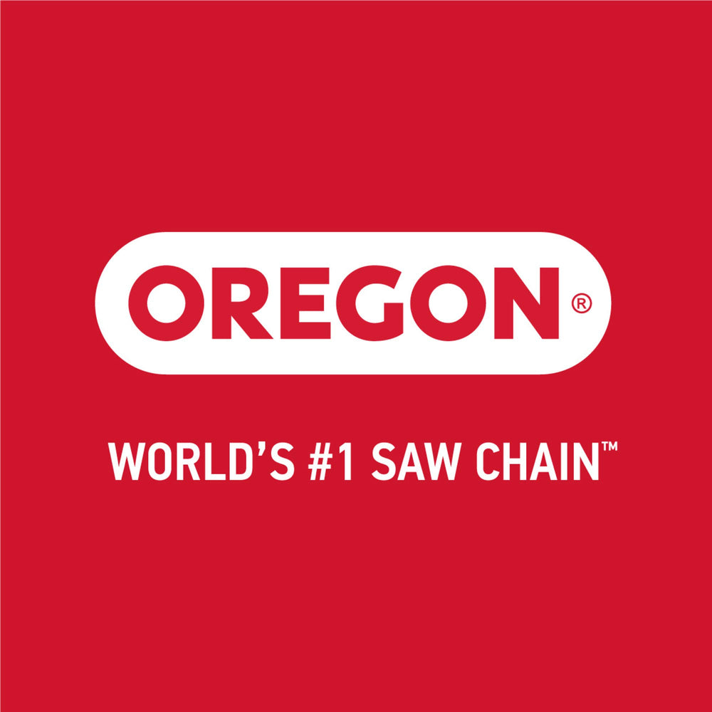 Oregon chainsaw chain packaging showing product details
