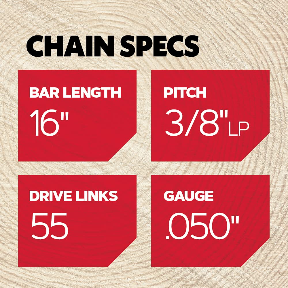 Oregon Chainsaw Chain packaging side view
