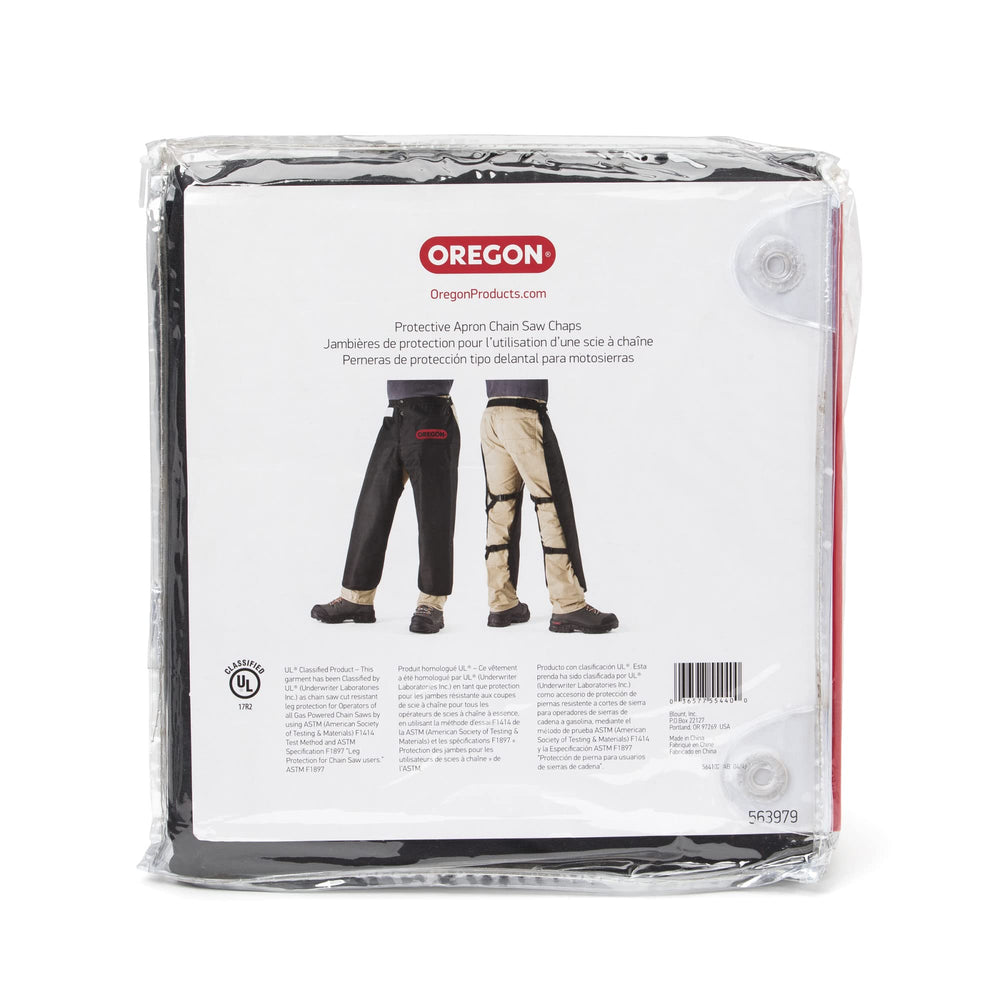 Oregon Protective Chainsaw Chaps back view