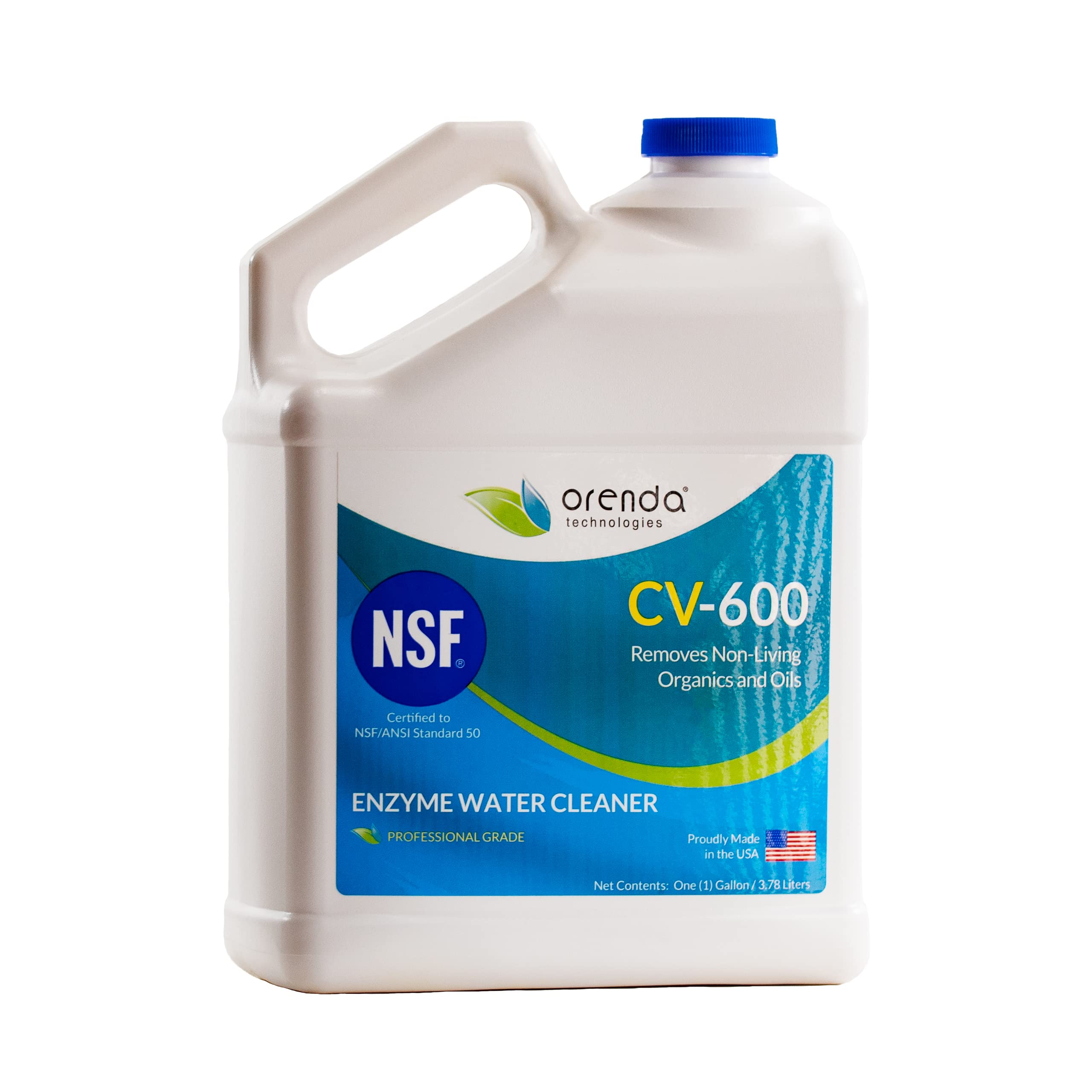 Orenda CV-600 Enzyme Water Cleaner 128 Fl Oz front view