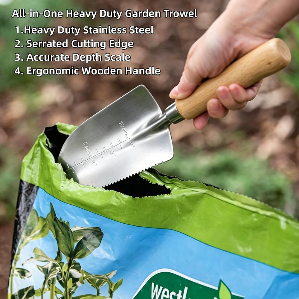 Organized garden tools in Snuggalux tote bag