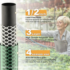 Orgrimmar 3FT PVC Leader Hose coiled for storage