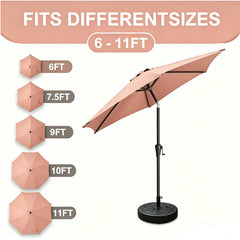 Orgrimmar umbrella base dimensions measurement