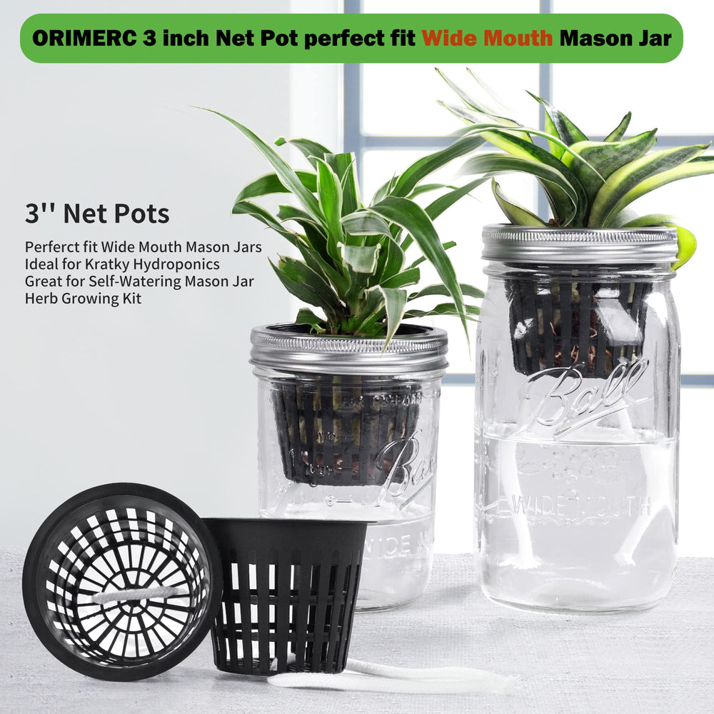 ORIMERC net cup shown with growing medium inside
