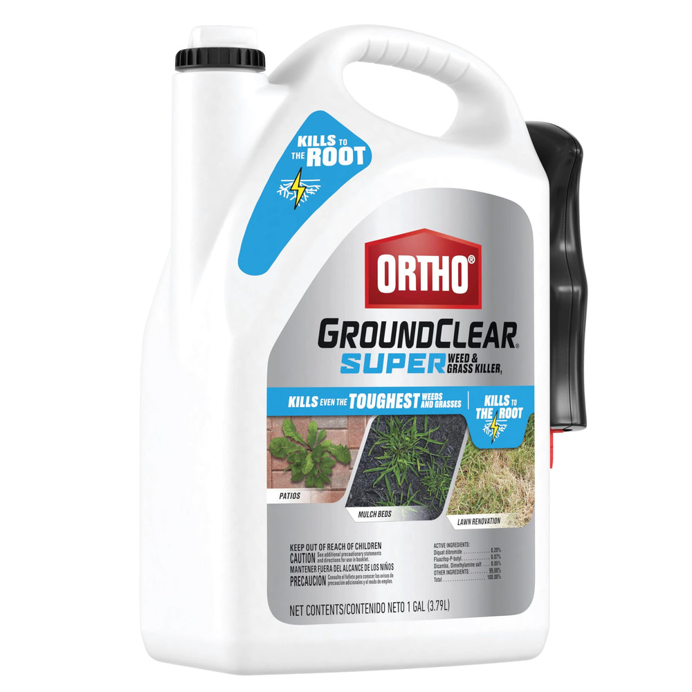 Ortho GroundClear packaging and label details
