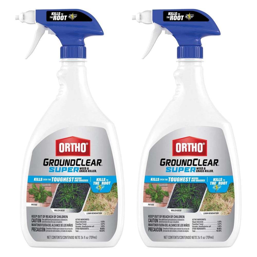 Ortho GroundClear Super Weed & Grass Killer 24 fl. oz. front view