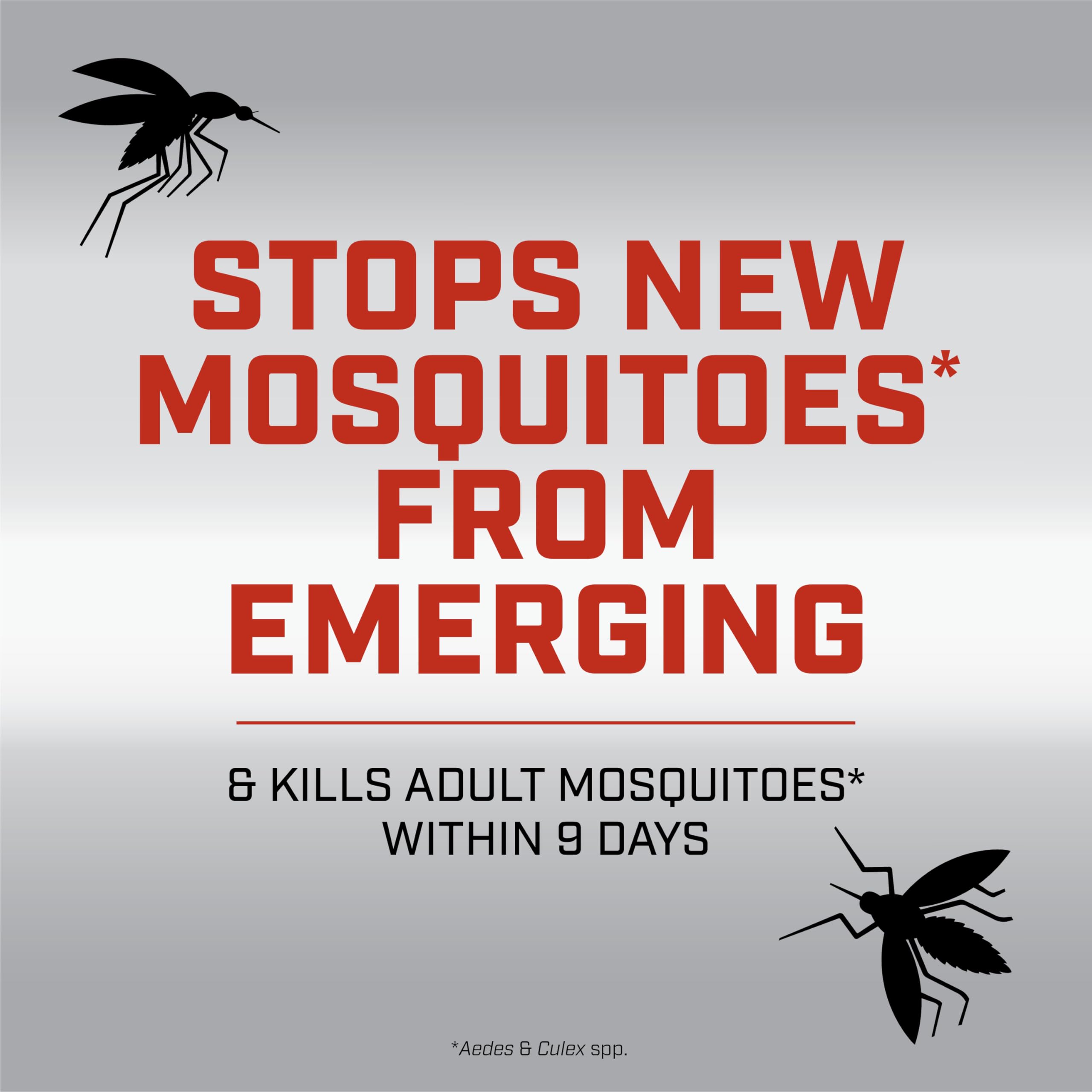Ortho Mosquito Kill & Prevent Station in a garden