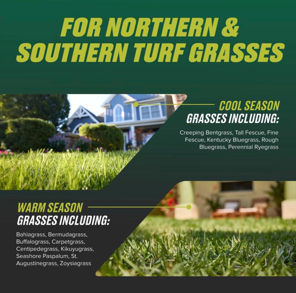 Ortho Nutsedge Killer RTU being sprayed on lawn