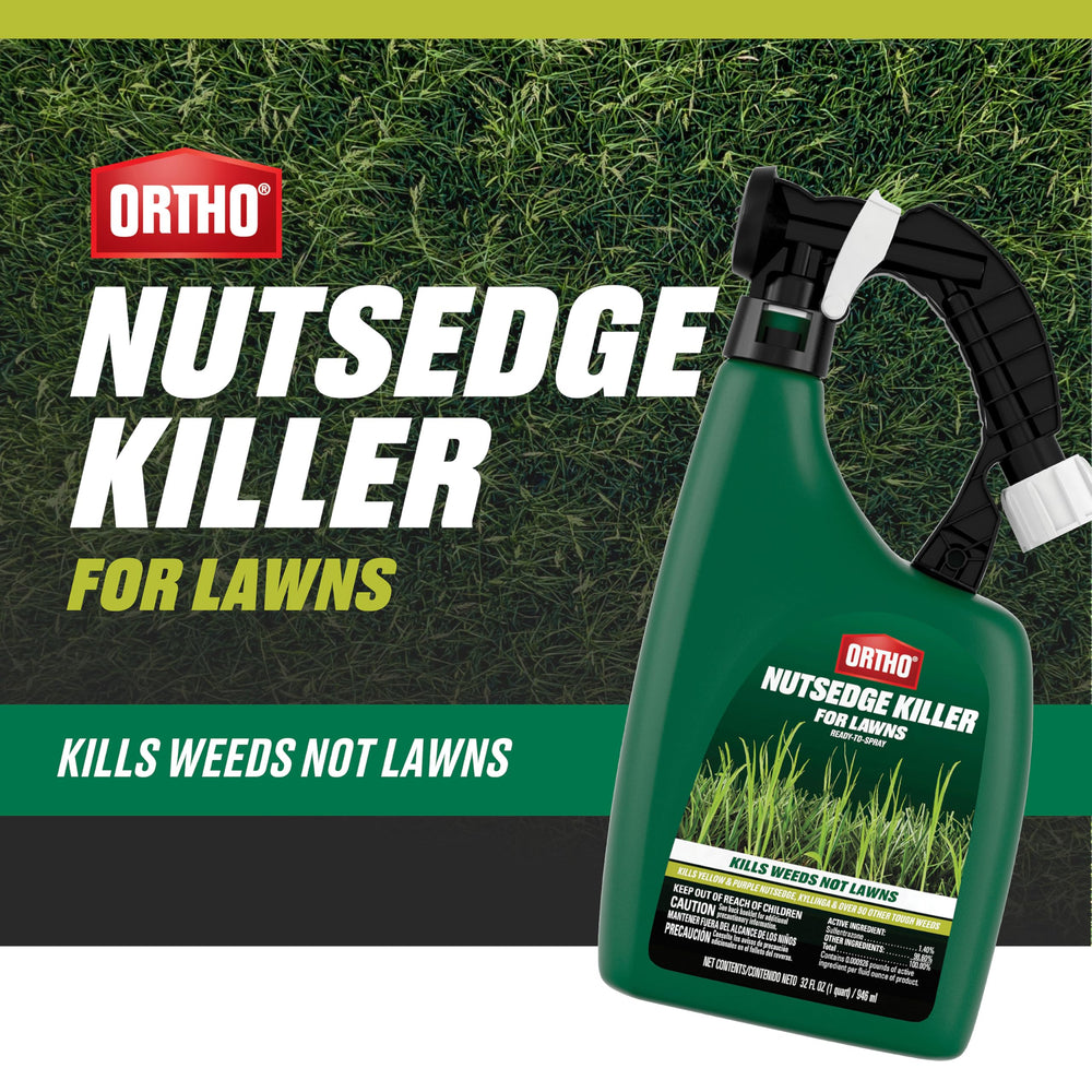 Ortho Nutsedge Killer sprayer with garden hose connection