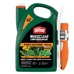 Ortho WeedClear Lawn Weed Killer 1.1 gal front view with Comfort Wand